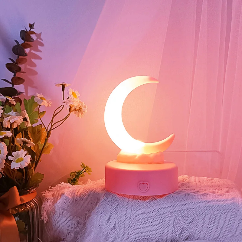 Đèn Sáng Tạo Lãng Mạn Trăng Lưỡi Liềm Đèn Ngủ LED Đầu Giường Trang Trí Đèn Bàn Phòng Khách Dạ Quang Đồ Chơi Trang Trí Quà Tặng Sinh Nhật - Hình 4 Đèn Sáng Tạo Lãng Mạn Trăng Lưỡi Liềm Đèn Ngủ LED Đầu Giường Trang Trí Đèn Bàn Phòng Khách Dạ Quang Đồ Chơi Trang Trí Quà Tặng Sinh Nhật - Hình 4