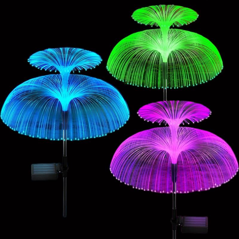 Đèn sứa năng lượng mặt trời led sứa hai lớp Đèn sợi quang Đèn sậy sân vườn Đèn sân trang trí bãi cỏ Đèn - Hình 4 Đèn sứa năng lượng mặt trời led sứa hai lớp Đèn sợi quang Đèn sậy sân vườn Đèn sân trang trí bãi cỏ Đèn - Hình 4