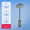 Đèn Thành phố Langlanda Điện ngoài trời Cộng đồng ngoài trời Biệt thự Đèn vườn cổ kính kiểu Trung Quốc Công viên Đèn lồng hai đầu cổ xưa Cột Đèn hai tay