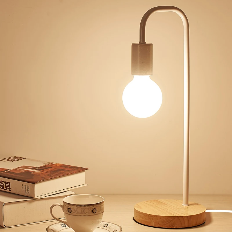 Đen Trắng Loft Vintage Để Bàn Mỹ Nông Thôn Gỗ E27 Bóng Đèn Edison Để Bàn Bắc Âu Kim Loại Để Bàn Đèn Gắn Xe Đạp - Hình 3 Đen Trắng Loft Vintage Để Bàn Mỹ Nông Thôn Gỗ E27 Bóng Đèn Edison Để Bàn Bắc Âu Kim Loại Để Bàn Đèn Gắn Xe Đạp - Hình 3
