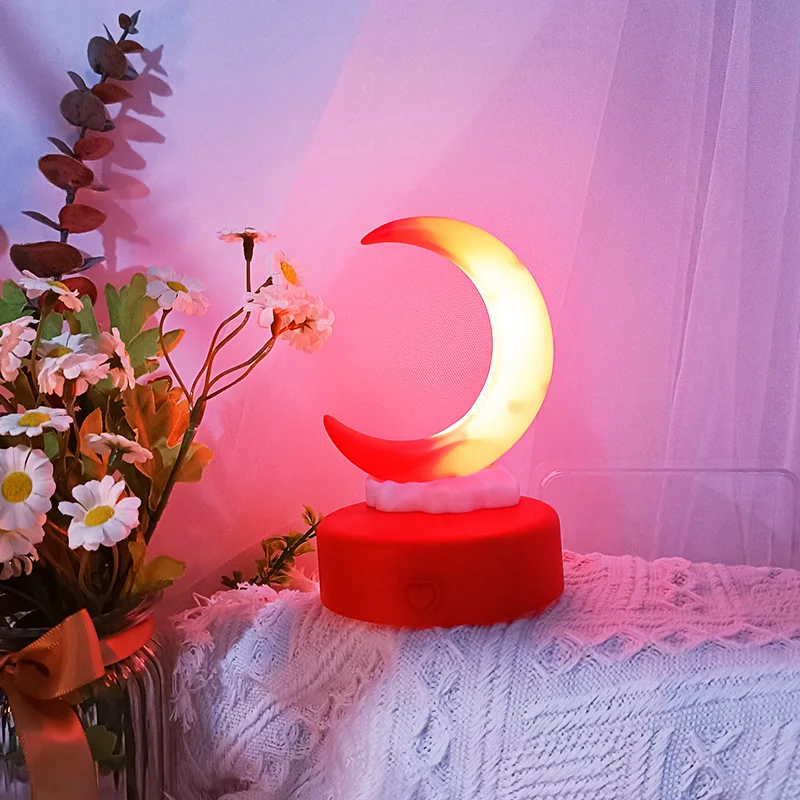 Đèn Trẻ em Dạ Quang Đồ Chơi Dạ Quang Đèn Bàn Hình Trăng Lưỡi Liềm Tuyệt Vời Đèn Ngủ Bán Buôn Cho Trẻ Em Quà Tặng Nhựa Cao Cấp - Hình 3 Đèn Trẻ em Dạ Quang Đồ Chơi Dạ Quang Đèn Bàn Hình Trăng Lưỡi Liềm Tuyệt Vời Đèn Ngủ Bán Buôn Cho Trẻ Em Quà Tặng Nhựa Cao Cấp - Hình 3
