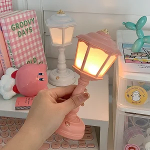 Đèn USB Sạc Đèn Bàn Cho Bé Trang Trí Phòng Chân Đế Đầu Giường Phòng Ngủ Đèn LED Bán Buôn Đèn Trang Trí Để Bàn