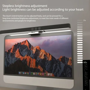 Đèn Vô cấp Mờ Đèn LED Để Bàn Cho Màn Hình Máy Tính Thanh Ánh Sáng Màn Hình PC Đèn Đèn Nền Screenbar Ánh Sáng USB Đọc Sách - Hình 4