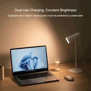 Đèn Xiaomi Mijia Sạc Đa Năng Đèn Để Bàn 3 Trong 1 Bàn Đọc Sách Di Động Kết Xuất Ánh Sáng Kẹp Đèn Đèn Pin 2000MAh Ra90 - Hình 4