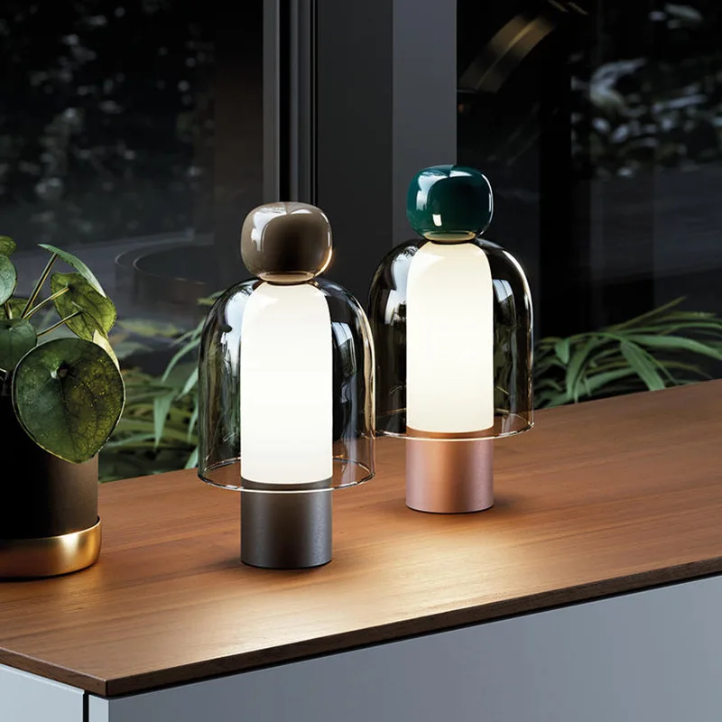 Đèn Xoay Mờ Đèn LED Để Bàn Kính Màu Xám Cắm USB Màu Xanh Lá Cây Xanh Hồng Nâu Cho Bàn Nhà Hàng Đèn Chiếu Sáng Đầu Giường Trẻ Em quà Tặng - Hình 3 Đèn Xoay Mờ Đèn LED Để Bàn Kính Màu Xám Cắm USB Màu Xanh Lá Cây Xanh Hồng Nâu Cho Bàn Nhà Hàng Đèn Chiếu Sáng Đầu Giường Trẻ Em quà Tặng - Hình 3