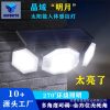 Đèn Xuất khẩu trường pha lê cảm biến mặt trăng năng lượng mặt trời sân vườn ngoài trời không thấm nước sân nhà Đèn tường chiếu sáng siêu sáng