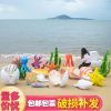 Động vật biển lớn ngoài trời loạt động vật vườn cảnh quan sợi thủy tinh gia cố nhựa điêu khắc mô phỏng mô phỏng vỏ ốc xà cừ trang trí đồ trang trí