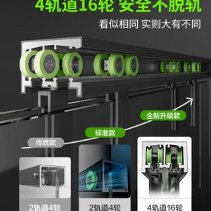 Dongpeng một hình dạng phòng tắm cực kỳ hẹp phòng tắm phòng tắm ngăn cách khô và ướt màn hình kính cửa trượt vách ngăn phòng tắm cửa trượt
