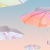 Dù che nắng hai lớp chống nắng ô dù chống tia cực tím che nắng mưa công dụng kép ô che nắng titan bạc nữ ô gấp ngoài trời