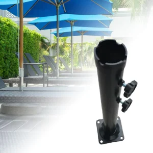 Dù Đế Đứng Giá Đỡ W/Núm Điều Chỉnh Hạng Nặng Hiên Dù Phụ Kiện Cho Ban Công Bãi Biển Hiên Ô Sân Sân - Hình 4