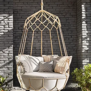 Đu giường sofa ngoài trời Internet nổi tiếng phòng khách treo đơn trong nhà và ngoài trời ban công khách sạn sân vườn trong nhà và ngoài trời