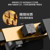 Đức tinh chế đồng đen vòi hoa sen bộ phòng tắm thang máy phun nước tắm mưa nhà tắm nhà vệ sinh tắm