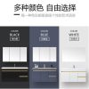Đức Wowei ánh sáng sang trọng màu xanh tủ phòng tắm kết hợp gỗ rắn hiện đại tối giản chậu rửa chậu rửa phòng tắm