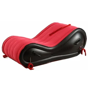Gấp Bơm Hơi Sofa Giường Ghế Du Lịch Thư Giãn Bộ Bàn Ghế Sân Vườn PVC Hình Chữ S Cắm Trại Ghế Phòng Chờ Chaise Ngoài Trời Ghế