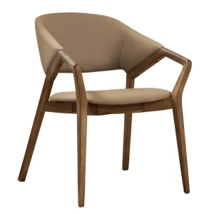 Ghế ăn 121Italy gỗ chắc chắn Ghế ăn nhà Ghế bán buôn thiết kế có tay vịn Ghế Phong cách châu Âu Ghế - Hình 2