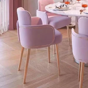 Ghế ăn Accent Phong cách châu Âu Ghế Cao Cấp Màu Trắng Dinning Nhà Thiết Kế Thiết Kế Chờ Ghế Công Thái Học Khách sạn Cao Cấp Sedie Pranzo Moderne Nội Thất Gia Đình - Hình 4