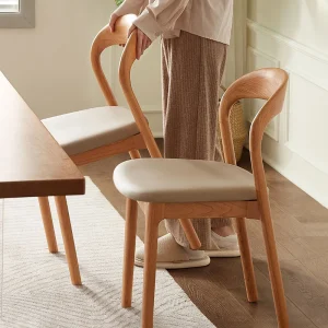 Ghế ăn Ban Công Gỗ Ghế Ăn Nhà Hàng Bãi Biển Nhà Bếp Phòng Khách Ghế Ăn Vanity Cưới Sillas Comedor Nội Thất BL50CY - Hình 2