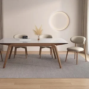 Ghế Ăn Bằng Gỗ Phong cách châu Âu Hiện Đại Giữa Thế Kỷ Nhà Bếp Ghế Ăn Thoải Mái Cưới Muebles Nội Thất Sân Sau