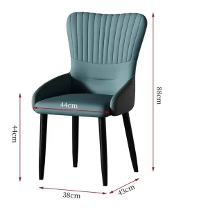 Ghế Ăn Cao Cấp Bọc Da Phong cách châu Âu Vintage Hợp Thời Trang Ghế Ăn Châu Âu Hiện Đại Sillas De Comedor Nội Thất Gia Đình - Hình 2