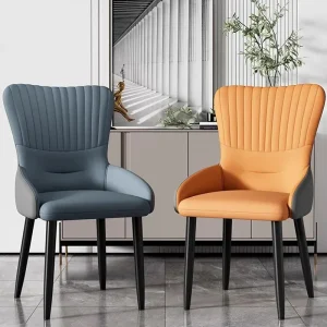Ghế Ăn Cao Cấp Bọc Da Phong cách châu Âu Vintage Hợp Thời Trang Ghế Ăn Châu Âu Hiện Đại Sillas De Comedor Nội Thất Gia Đình - Hình 4