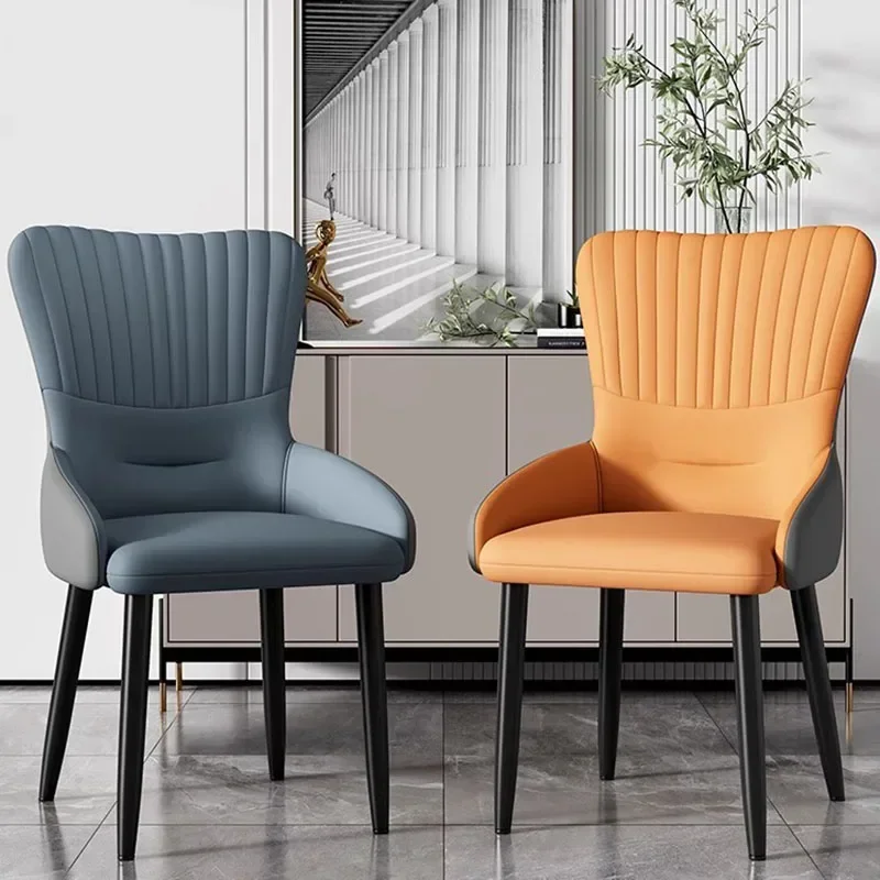 Ghế Ăn Cao Cấp Bọc Da Phong cách châu Âu Vintage Hợp Thời Trang Ghế Ăn Châu Âu Hiện Đại Sillas De Comedor Nội Thất Gia Đình - Hình 4 Ghế Ăn Cao Cấp Bọc Da Phong cách châu Âu Vintage Hợp Thời Trang Ghế Ăn Châu Âu Hiện Đại Sillas De Comedor Nội Thất Gia Đình - Hình 4