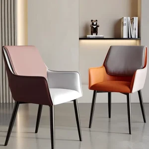 Ghế Ăn Cao Cấp Pháp Lạ Mắt Thoải Mái Cá Nhân Bọc Ghế Ăn Tay Làm Móng Sedie Cucina Nội Thất Thư Viện