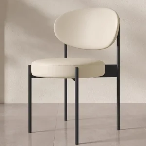 Ghế ăn Châu Âu Hiện Đại Ghế Ăn Nhà Bếp Phong cách châu Âu Nhà Bếp Kim Loại Ghế Ăn Nhà Sang Trọng Chaises Salle Manger Bàn Ghế Sân Vườn Bộ - Hình 2