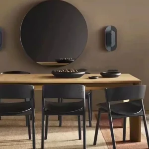 Ghế Ăn Công Thái Học Bàn Tiệc Gỗ Bàn Bếp Ghế Vanity Đảng Độc Đáo Hiện Đại Sillas De Comedor Nội Thất Nhà Hát - Hình 4