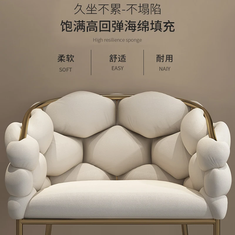 Ghế ăn Công Thái Học Ghế Thanh Nhung Buffets Chaise Lounge Thiết Kế Ghế Hiện Đại Phong cách châu Âu Chaises Salle Manger Nội Thất Gia Đình - Hình 4 Ghế ăn Công Thái Học Ghế Thanh Nhung Buffets Chaise Lounge Thiết Kế Ghế Hiện Đại Phong cách châu Âu Chaises Salle Manger Nội Thất Gia Đình - Hình 4