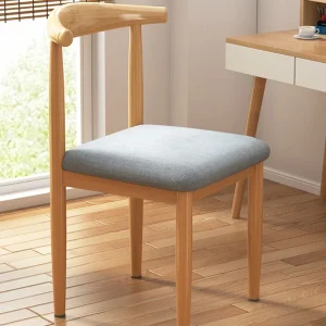Ghế ăn da Barhocker Ghế ăn trang điểm hiện đại bằng gỗ Phòng chờ có thể gập lại Cadeira De Jantar Nội thất ban công