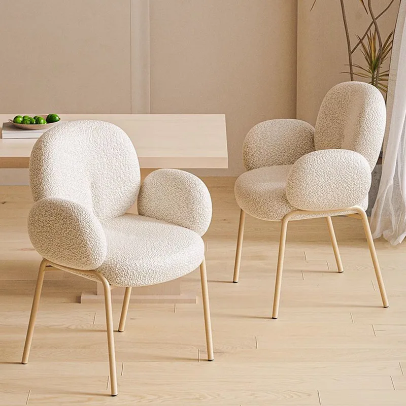 Ghế ăn Đám cưới Ghế ăn hiện đại màu trắng Chân kim loại vàng Ghế ăn thoải mái mềm mại Tiệc chờ Sillas De Comedor Nội thất ng nhà - Hình 2 Ghế ăn Đám cưới Ghế ăn hiện đại màu trắng Chân kim loại vàng Ghế ăn thoải mái mềm mại Tiệc chờ Sillas De Comedor Nội thất ng nhà - Hình 2
