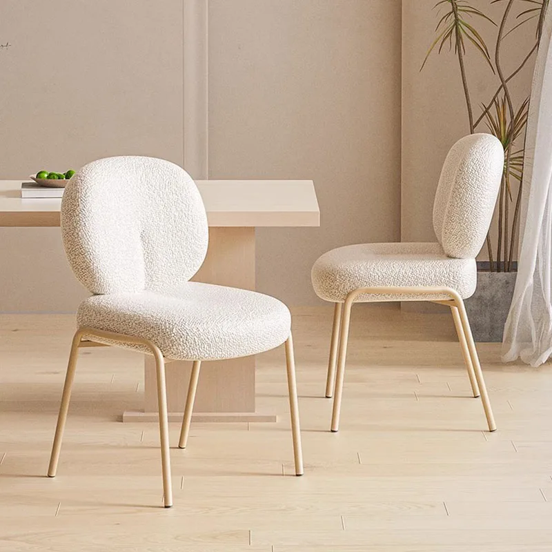 Ghế ăn Đám cưới Ghế ăn hiện đại màu trắng Chân kim loại vàng Ghế ăn thoải mái mềm mại Tiệc chờ Sillas De Comedor Nội thất ng nhà - Hình 4 Ghế ăn Đám cưới Ghế ăn hiện đại màu trắng Chân kim loại vàng Ghế ăn thoải mái mềm mại Tiệc chờ Sillas De Comedor Nội thất ng nhà - Hình 4