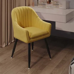 Ghế ăn Đệm Kim Loại Ghế Ăn Phong cách châu Âu Bếp Miễn Phí Vận Chuyển Hậu Hiện Đại Ghế Phòng Chờ Nhà Thiết Kế Căn Hộ Tân La Comedor Nội Thất Gia Đình - Hình 3