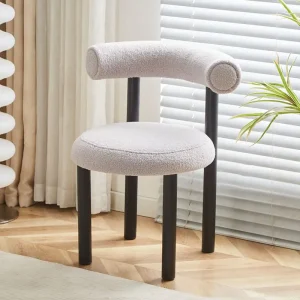 Ghế ăn Đẹp Ghế Ăn Gỗ Châu Âu Hiện Đại Nhà Bếp Phong cách châu Âu Ghế Ăn Vải Lanh Sang Trọng Cadeiras De Jantar Nội Thất Gia Đình - Hình 2