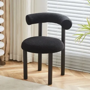 Ghế ăn Đẹp Ghế Ăn Gỗ Châu Âu Hiện Đại Nhà Bếp Phong cách châu Âu Ghế Ăn Vải Lanh Sang Trọng Cadeiras De Jantar Nội Thất Gia Đình - Hình 3