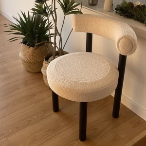 Ghế ăn Đẹp Ghế Ăn Gỗ Châu Âu Hiện Đại Nhà Bếp Phong cách châu Âu Ghế Ăn Vải Lanh Sang Trọng Cadeiras De Jantar Nội Thất Gia Đình - Hình 4
