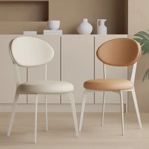 Ghế Ăn Đẹp Hiện Đại Bọc Da Phong cách châu Âu Sang Trọng Châu Âu Ghế Ăn Nhà Bếp Nhà Cadeiras De Jantar Furnitures - Hình 2