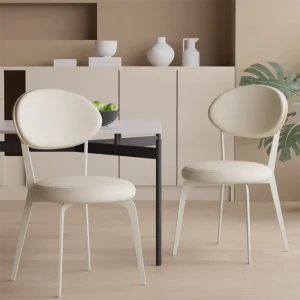 Ghế Ăn Đẹp Hiện Đại Bọc Da Phong cách châu Âu Sang Trọng Châu Âu Ghế Ăn Nhà Bếp Nhà Cadeiras De Jantar Furnitures
