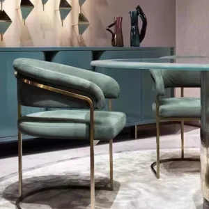 Ghế ăn Di Động Hiện Đại Ghế Ăn Thiết Kế Phong cách châu Âu Cưới Ban Công Ghế Chơi Game Vanity Tiệc Tân La Comedor Salon Nội Thất CY50DC