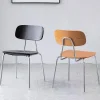 Ghế Ăn Di Động Hiện Đại Gỗ Phong cách châu Âu Ban Công Chơi Game Vanity Ghế Văn Phòng Nhà Hàng Sillas Para Eventos Nội Thất CY50DC