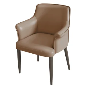 Ghế ăn Điểm nhấn sang trọng Phòng khách Ghế bành Salon Công thái học Phòng ăn Bộ Ghế di động Phong cách châu Âu Juegos De Comedor Nội thất khách sạn - Hình 3