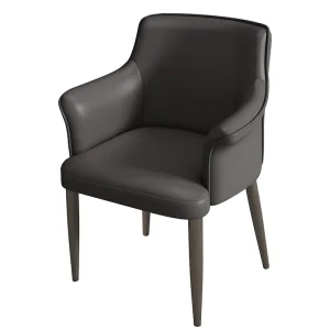 Ghế ăn Điểm nhấn sang trọng Phòng khách Ghế bành Salon Công thái học Phòng ăn Bộ Ghế di động Phong cách châu Âu Juegos De Comedor Nội thất khách sạn - Hình 4