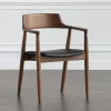 Ghế ăn Dinette Phong cách châu Âu Ghế Bành Ghế Ăn Sang Trọng Tay Văn Phòng Ghế Ăn Tầng Ăn Tối Gỗ Chaise Chambre Nội Thất Nhà Bếp