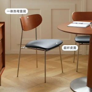 Ghế Ăn Ghế Sắt Re Ghế Bành Đơn Giản Và Nhẹ Nhàng Sang Trọng Bàn Ghế gia đình Nhà Hàng Phân Túi Mềm Bàn Ghế - Hình 3