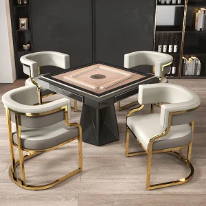 Ghế ăn gia đình sang trọng Ghế sofa khách sạn Bàn lễ tân và đàm phán Ghế Tiệm làm móng Ghế Nội thất trang điểm - Hình 3