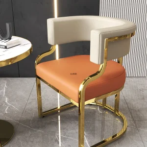 Ghế ăn gia đình sang trọng Ghế sofa khách sạn Bàn lễ tân và đàm phán Ghế Tiệm làm móng Ghế Nội thất trang điểm - Hình 4