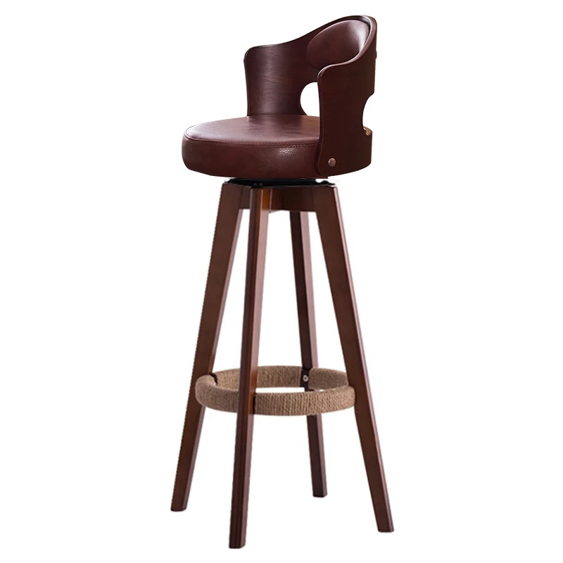 Ghế ăn Gỗ Chắc Chắn Ghế Bar Xoay Cao Chân Hiện Đại Ghế Quầy Bar Ghế Ăn Quầy Bếp Phân taburetes De Nội Thất Thanh - Hình 3 Ghế ăn Gỗ Chắc Chắn Ghế Bar Xoay Cao Chân Hiện Đại Ghế Quầy Bar Ghế Ăn Quầy Bếp Phân taburetes De Nội Thất Thanh - Hình 3