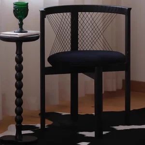 Ghế ăn Gỗ Phong cách châu Âu Ghế Ăn Bọc Sân Thượng Thời Trang Vintage Ghế Ăn Trang Điểm Sillas De Comedor Nội Thất - Hình 3