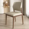 Ghế ăn Gỗ Phong cách châu Âu Ghế Ăn Công Thái Da PU Ban Công Ghế Ăn Cao Cấp Nhà Hàng Cưới Tân La Comedor Nội Thất BL50CY