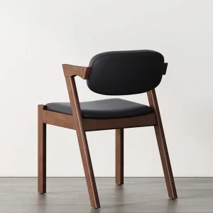 Ghế ăn Hiện Đại Vintage Đen Ghế Ăn Văn Phòng Gỗ Sang Trọng Salon Ghế Ăn Nhà Bếp Phong cách châu Âu Juegos De Comedor Bản Sao Nội Thất - Hình 2